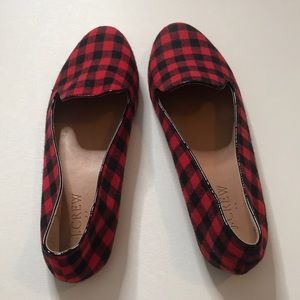 Jcrew 8.5 shoes buffalo check